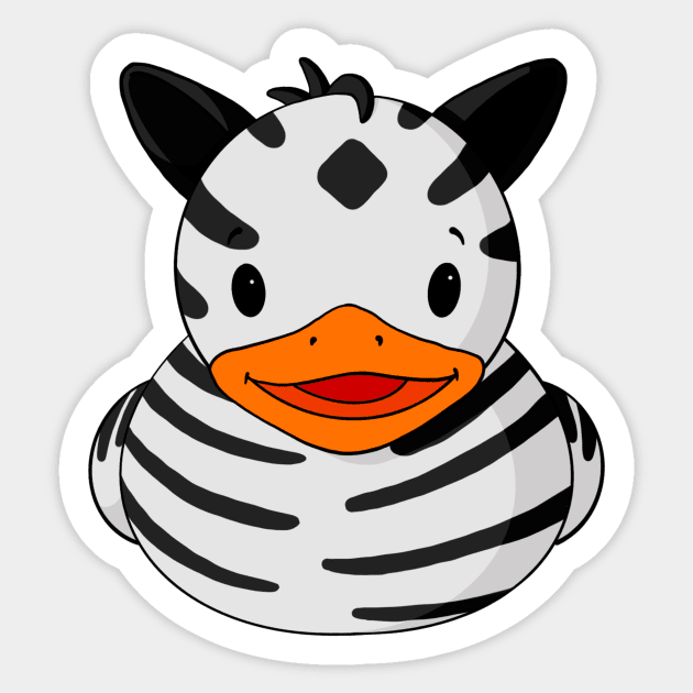 Zebra sale rubber duck